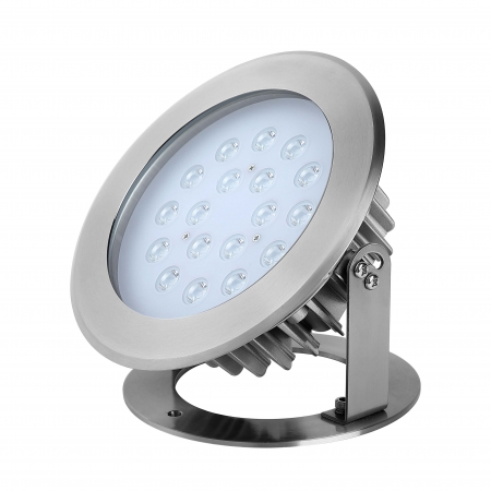 Reflektor podwodny LED  PHJ-SL230 18 / 25 / 35 Watt dowolny kolor + RGB  stal nierdz.